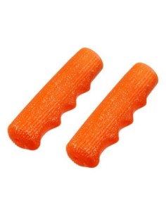 Grips 7/8 long 115mm Kraton Rubber 212 Sparkle/Orange.